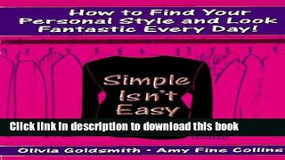 Download Simple Isn t Easy  PDF Online