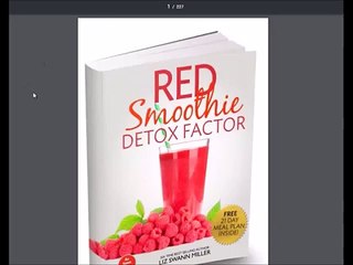 Video Review of the Red Smoothie Detox Factor