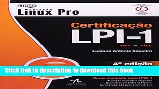 [PDF] CertificaÃ§Ã£o LPI-1 101 - 102 - ColeÃ§Ã£o Linux Pro (Em Portuguese do Brasil) Download Online