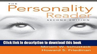 Read Book The Personality Reader (2nd Edition) ebook textbooks