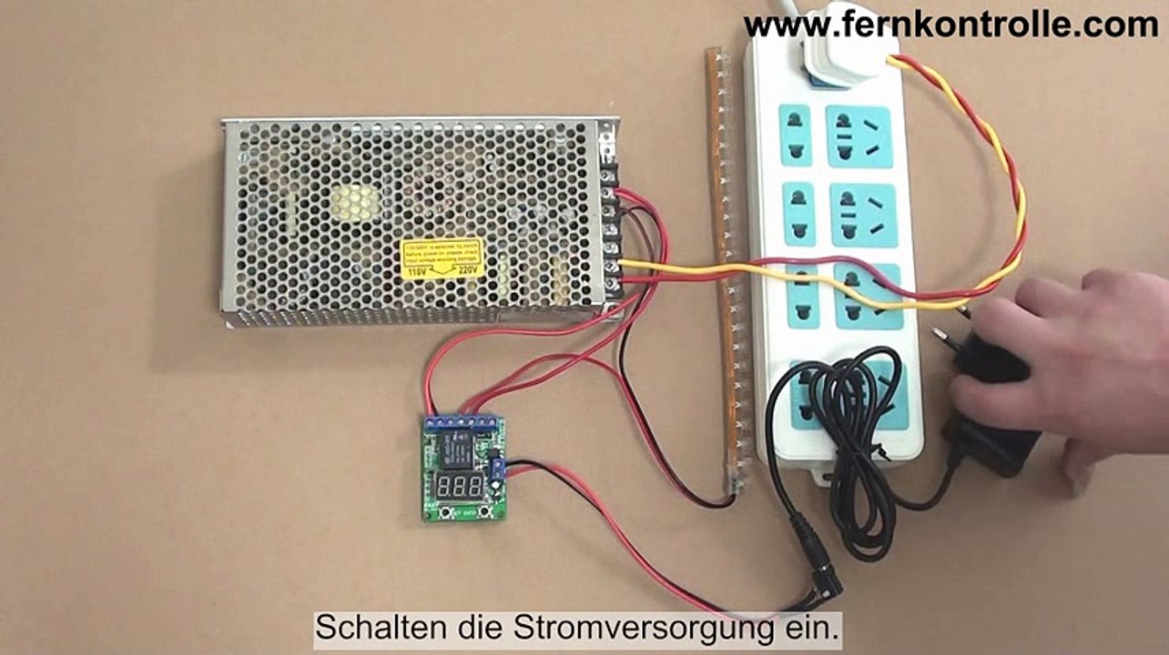 funk-sender-/empfänger-set 433 mhz kanal Fern Steuerung Funk Hochleistung