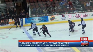 Wichita Thunder Affiliated with Ottawa Senators