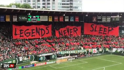 Un tifo de Freddy Krueger en MLS !