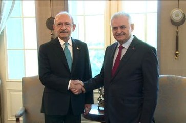 Başbakan Yıldırım ve Kılıçdaroğlu'dan Ortak Basın Toplantısı