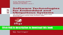 Read Software Technologies for Embedded and Ubiquitous Systems: 6th IFIP WG 10.2 International