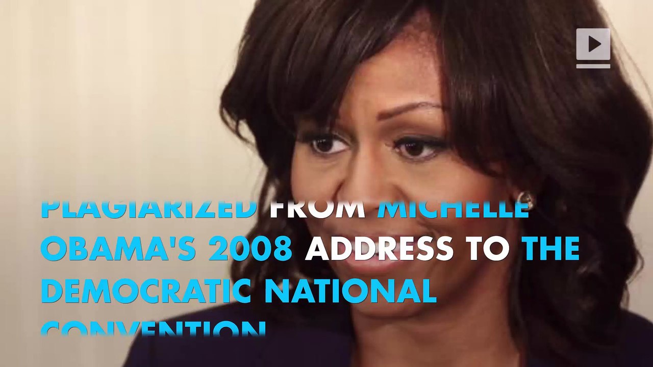 Melania Trump seems to plagiarise Michelle Obama's 2008 Convention speech