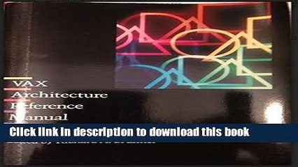 Read Vax Architecture Reference Manual PDF Free