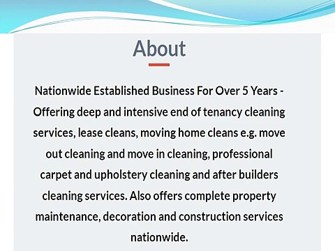 End Of Tenancy Cleaning Services in UK By Supaclean