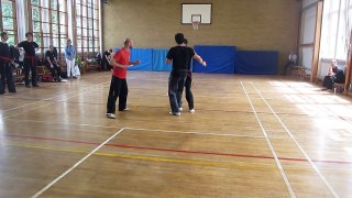 Two-against-one self defence from July 2016 Grading