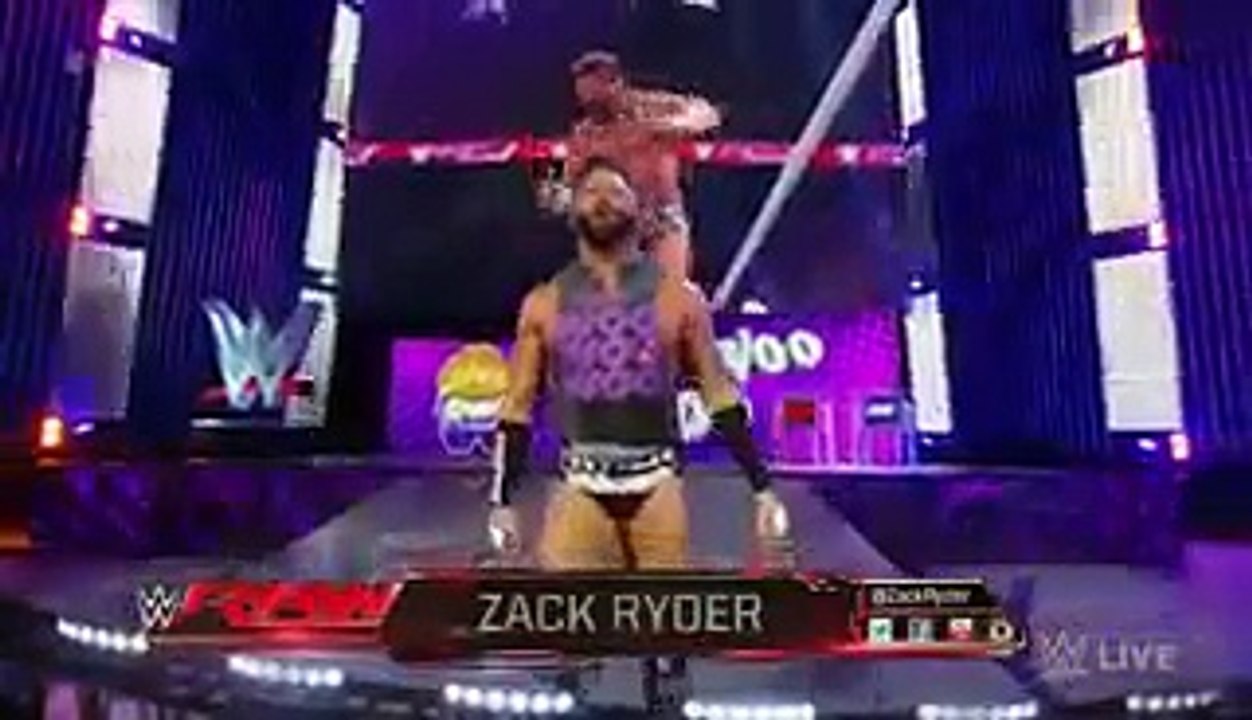 Rusev Sheamus vs Dolph Ziggler  Zack Ryder - WWE RAW 18 July 2016 - 18-7-16 Full Match HD