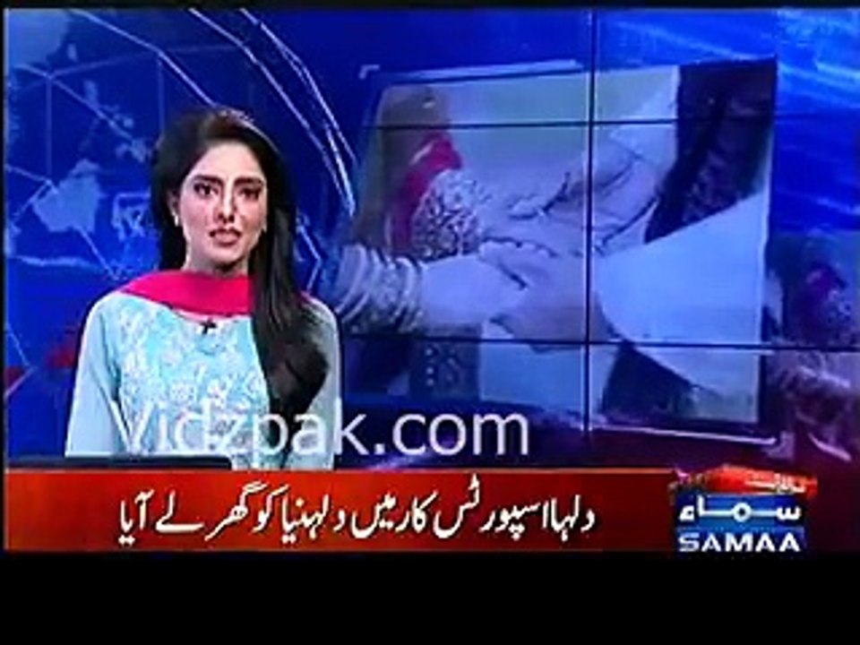 کراچی میں دلہا سپورٹس کار میں اور باراتی ہیوی بائیکس پر دلہن کو لینے پہنچ گئے