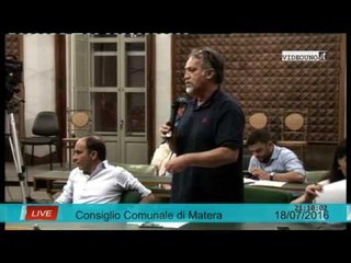 Consiglio Comunale 18 luglio 2016 cotugno