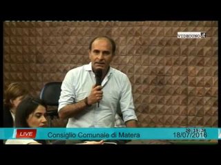 Consiglio Comunale 18 luglio 2016 morelli