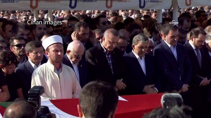 Erdogan breaks down in tears for friend killed in coup