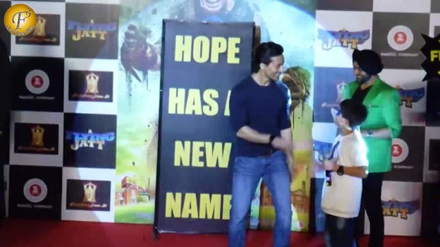 EKTA,REMO,TIGER & JACQUELINE & NATHAN JONES LAUNCH TRAILER OF A FLYING JATT