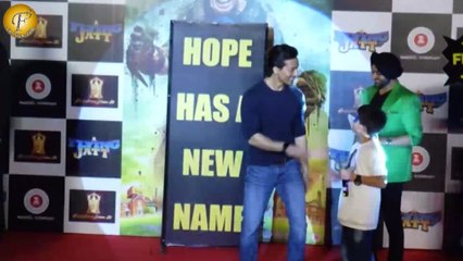 EKTA,REMO,TIGER & JACQUELINE & NATHAN JONES LAUNCH TRAILER OF A FLYING JATT