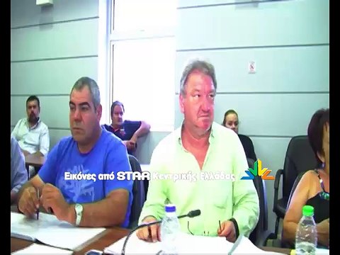 Ο Απ.Γκλέτσος στο δημοτικό συμβούλιο Χαλκίδας
