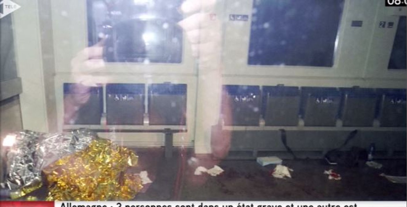 Attaque à la hache et au couteau dans un train en Allemagne, Daech revendique (vidéo)