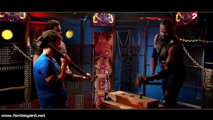 Fort Boyard 2016 : duel du Clou géant dans La Cage (16 juillet 2016)