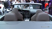 Vidéo en direct du Mondial de Paris 2012 : Audi RS5 Cabriolet