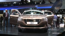 Vidéo en direct du Mondial de l'Automobile 2012 : Peugeot 301, l'internationale