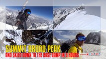 Broad Peak Summit Skied Down To Base Camp