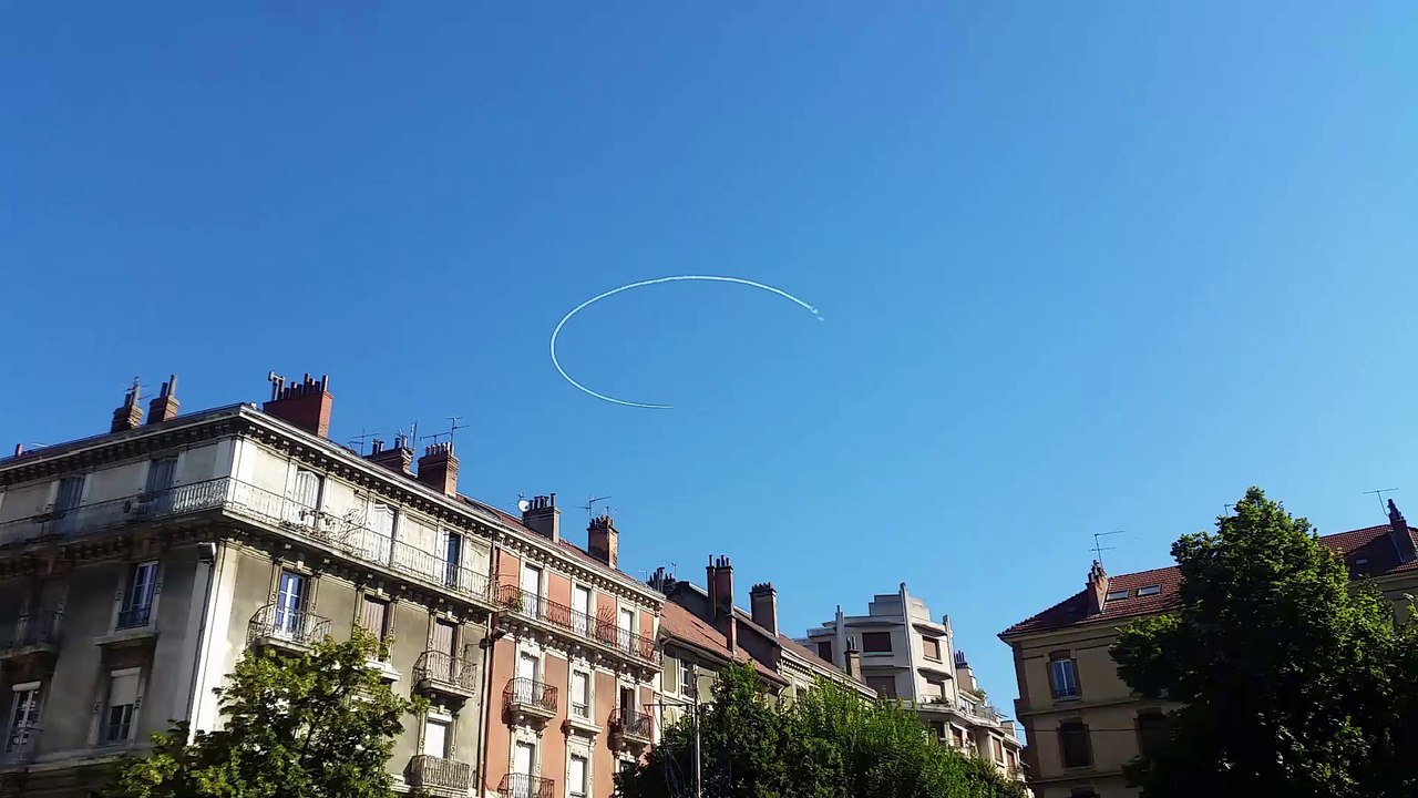 Dans le ciel de Grenoble mardi 19 juillet