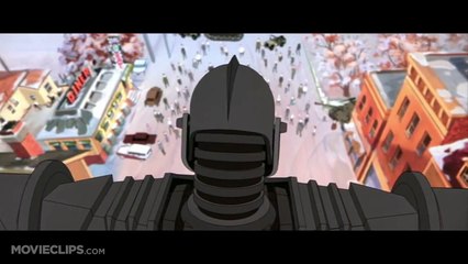 Le Géant de Fer (1999) - Scène de Superman