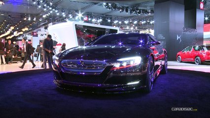 Le Citroën Numero 9 en direct du Mondial de l'auto 2012