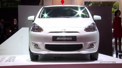 La Mitsubishi Mirage en direct du Mondial de l'Auto