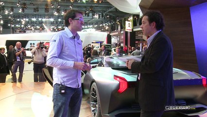 La Peugeot Onyx concept en direct du Mondial 2012