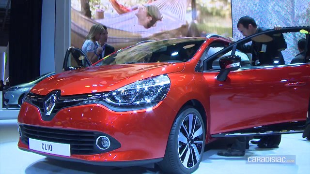 La Renault Clio 4 Estate en direct du Mondial 2012