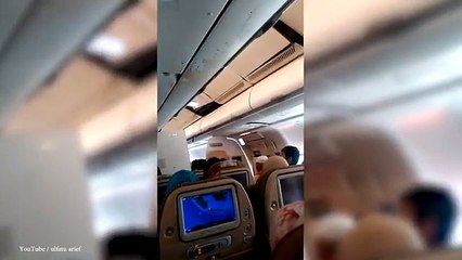 What Happened with Air Hostess in Plane ??