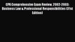 For you CPA Comprehensive Exam Review 2002-2003: Business Law & Professional Responsibilities