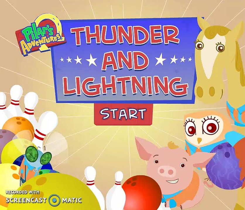 Pilar's Adventure Thunder and Lightning