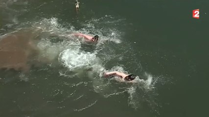 Pour le pic de chaleur, nos télés ont envoyé leurs meilleurs reporters sur le terrain