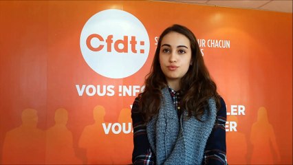 Alexandra, apprentie dans une association de sport