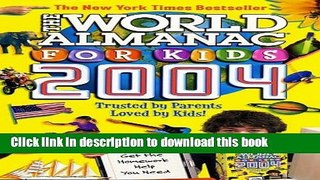 Download The World Almanac for Kids 2004  PDF Free