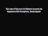 READ FREE FULL EBOOK DOWNLOAD  The Law of Success In Sixteen Lessons by Napoleon Hill (Complete