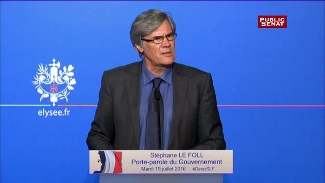 Stéphane le Foll annonce l'autorisation de perquisition administrative dans le projet de loi état d'urgence