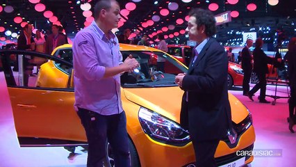 La Renault Clio 4 en direct du Mondial 2012