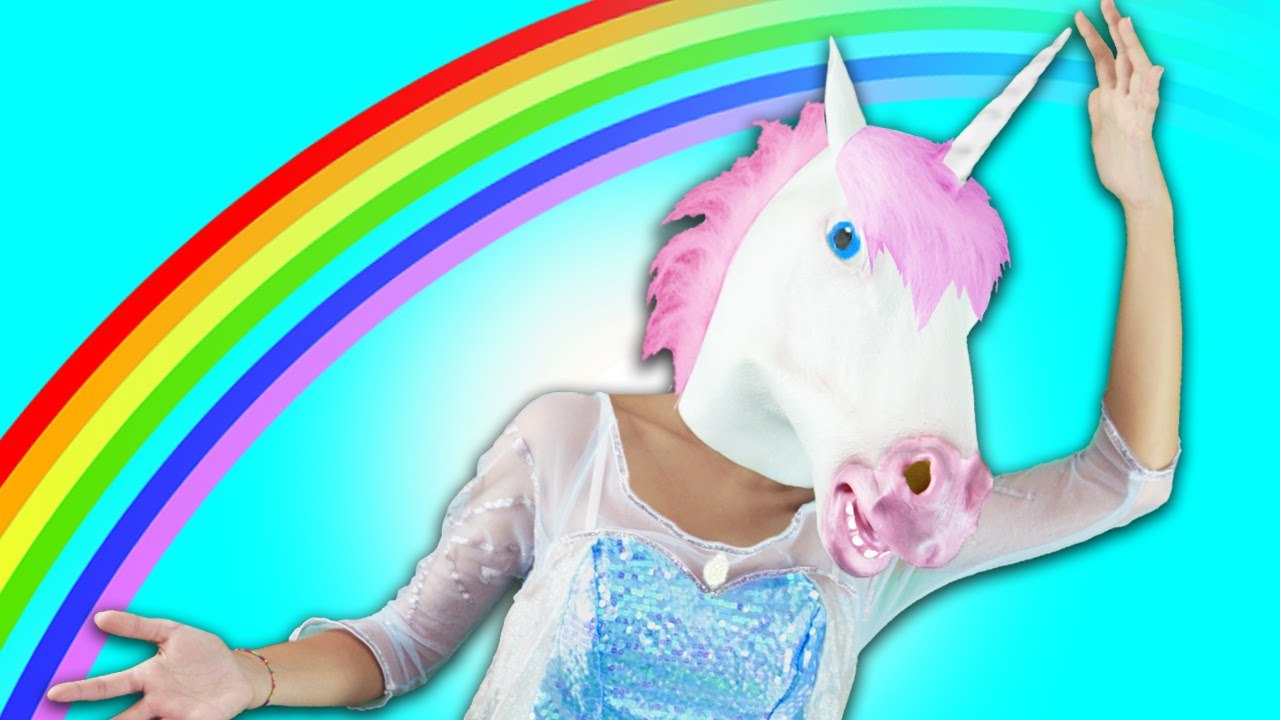 Frozen Elsa turns into White Unicorn! w/ Spiderman vs Evil Jack Frost, Pink Spidergirl & Black Spiderman