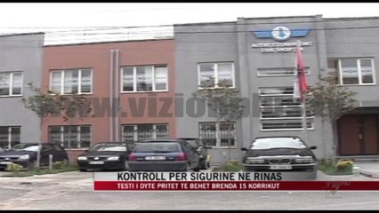 Kontroll për sigurinë ne Rinas - News, Lajme - Vizion Plus