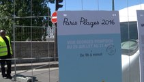 En images : installation de Paris Plages 2016
