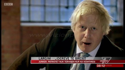 Reagimi i liderëve për BREXIT - News, Lajme - Vizion Plus