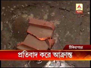 Penulty for protest: gumbler attacks protester at Tikiapara