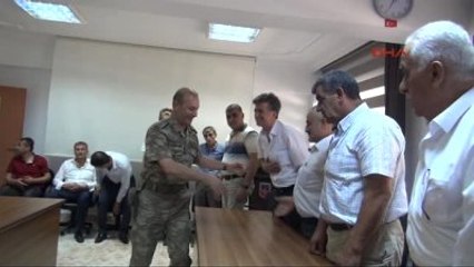 Batman Komutana 'Geçmiş Olsun' Ziyareti