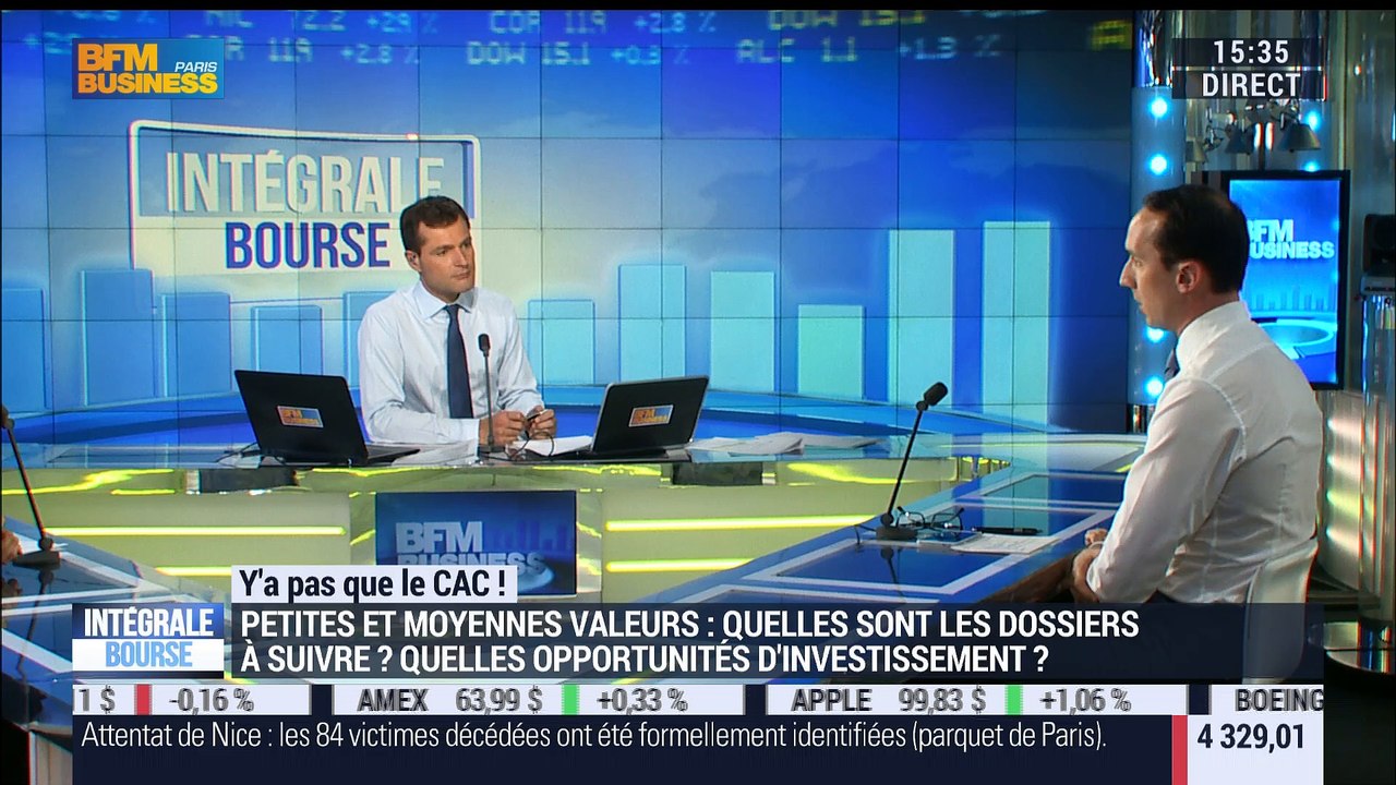 Y'a pas que le CAC: Les petites et moyennes capitalisations ont-elles effacé le choc du Brexit ? - 19/07