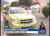 Nuevo servicio de transporte puerta a puerta llega a Ecuador
