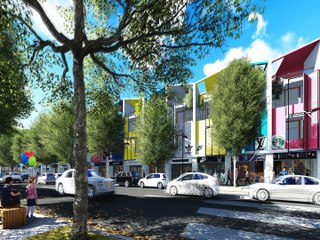 Architectural Animation Street Shop - Lumion 6.0